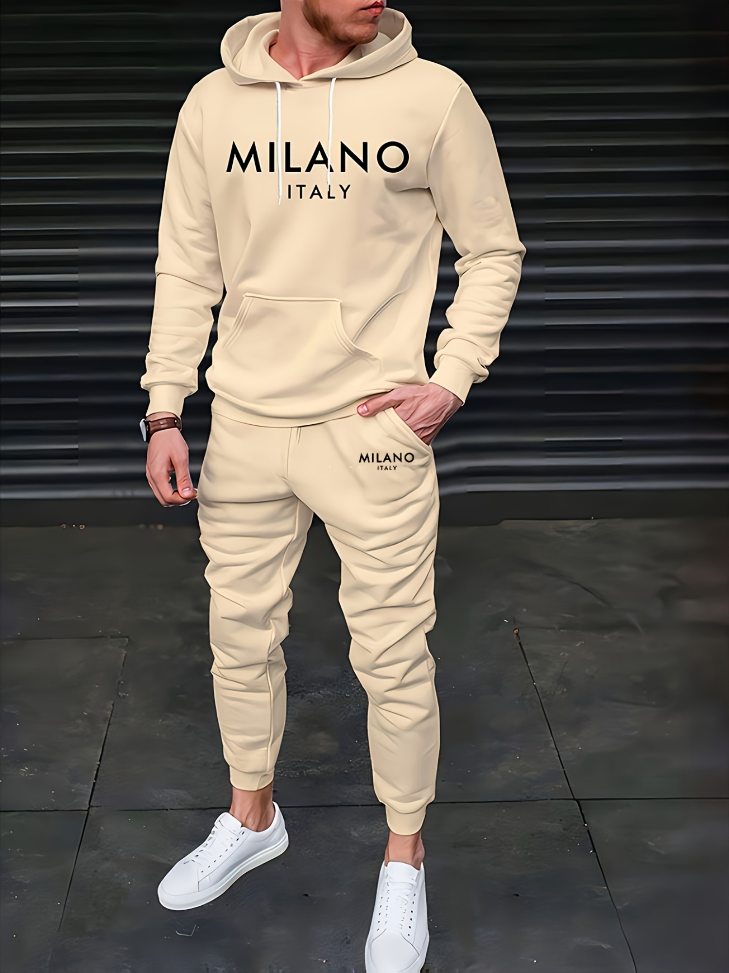 Winter Clothing Affordable - Мужской комплект для уличной моды: худи