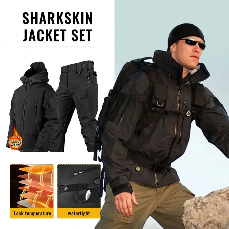 Winter Clothing Hiking - Мужская Утепленная куртка с мягкой оболочкой,