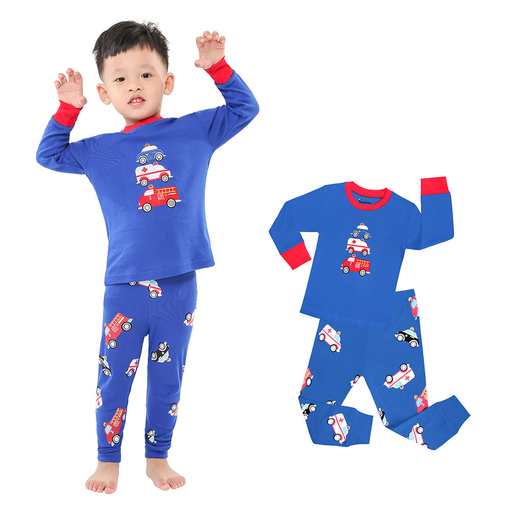 100 Cotton Boys Pajamas Sets 2 – обзор и цена Winter Clothing Baby Boy